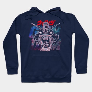 Anime 3D Illusion Wing Mecha Hoodie